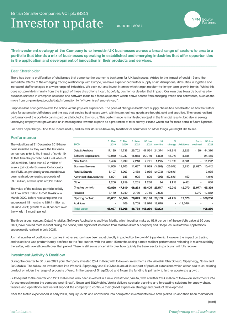 BSC Investor Updates PDF