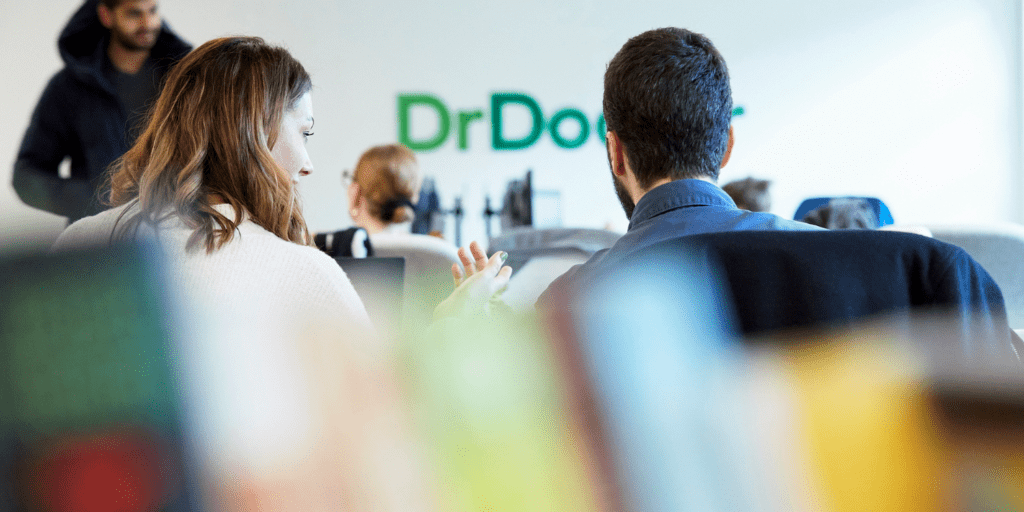 Team at DrDoctor YFM Investment using funding to grow the company a year on from investment