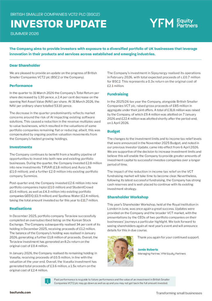 BSC2 Investor Updates PDF